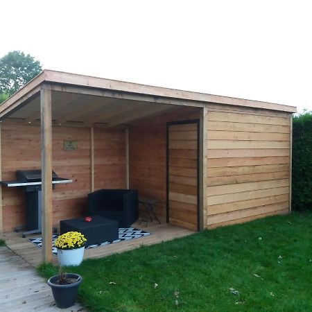 Luxe Bungalow Op Rustig Vakantiepark. Dronrijp Екстериор снимка